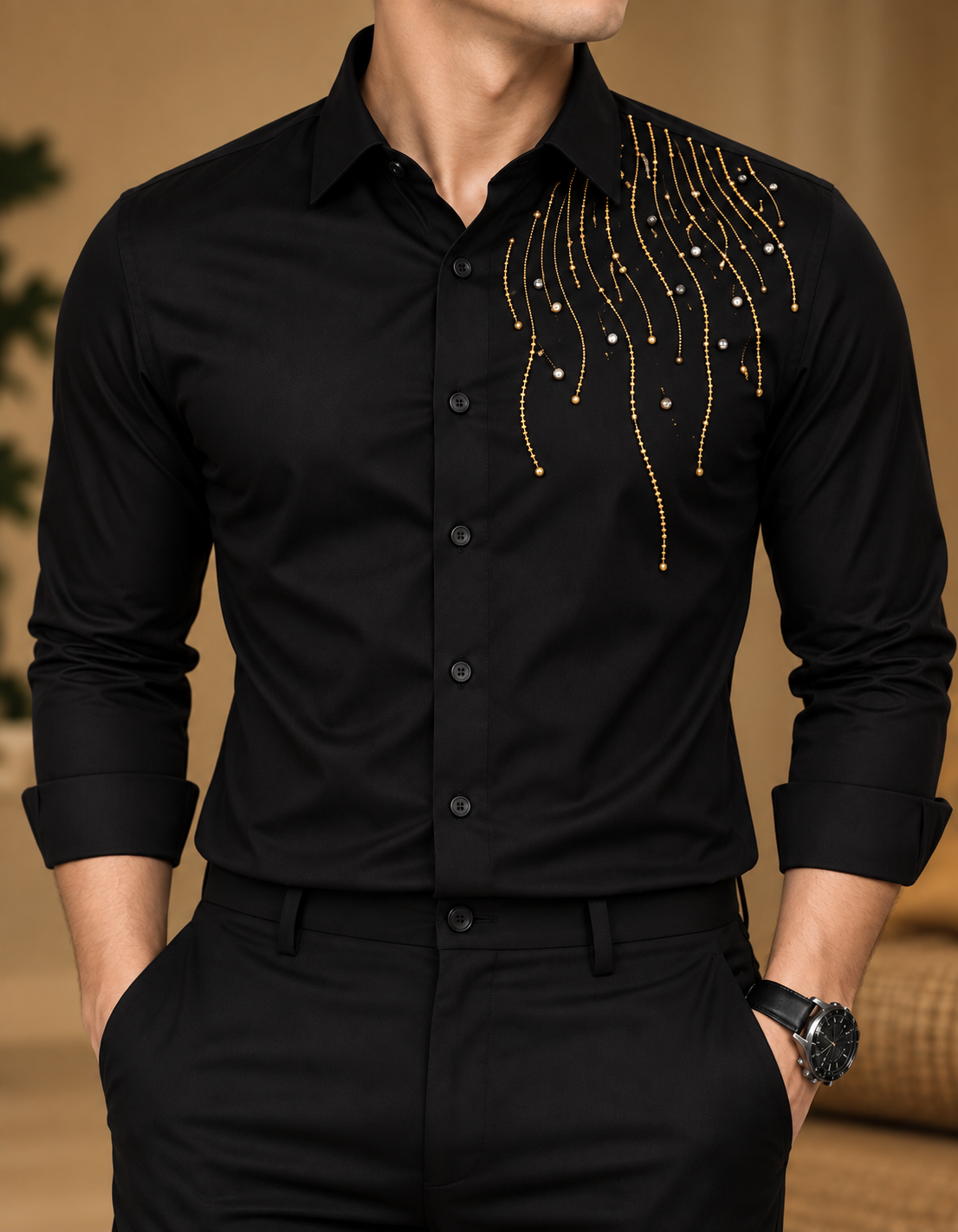 Handwork Embroidered Shirt