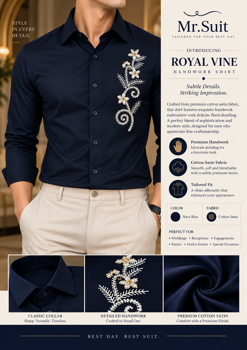 Bloom Handwork Shirt